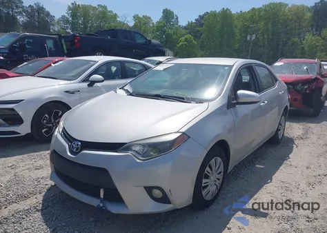 2014 Toyota Corolla L from USA, damaged, VIN 2T1BURHE2EC226295
